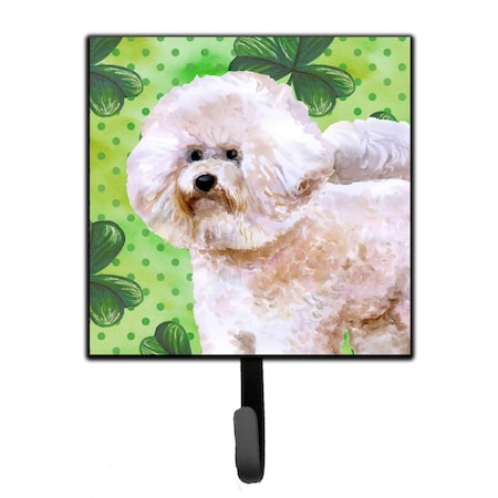 Carolines Treasures Bichon Frise No. 2 St Patricks Leash or Key Holder BB9879SH4